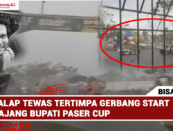 Pembalap Tewas Tertimpa Gerbang Start pada Ajang Bupati Paser Cup