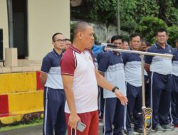 Polres Asahan Gelar Senam Bersama