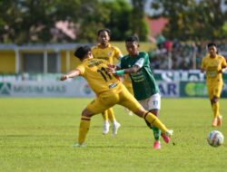 Liga 2 Musim 2023/2024 :   Kalah 2-1 Lawan Semen Padang, PSMS Berada Di Urutan Ketiga