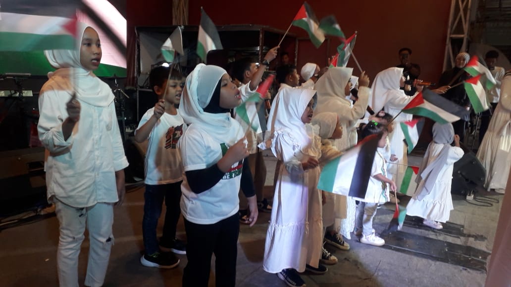 Konser Musik Amal Untuk Palestina Terkumpul Rp51,2 Juta 
