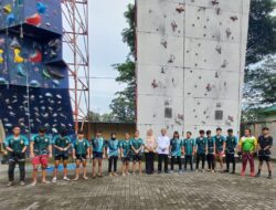 Meski Peralatan Kurang, Atlet Panjat Tebing Sumut Tetap Semangat Latihan