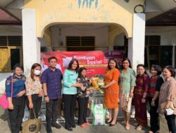 Panitia Natal Oikumene Pemko Medan Serahkan Bantuan Sembako Di 5 Panti Asuhan