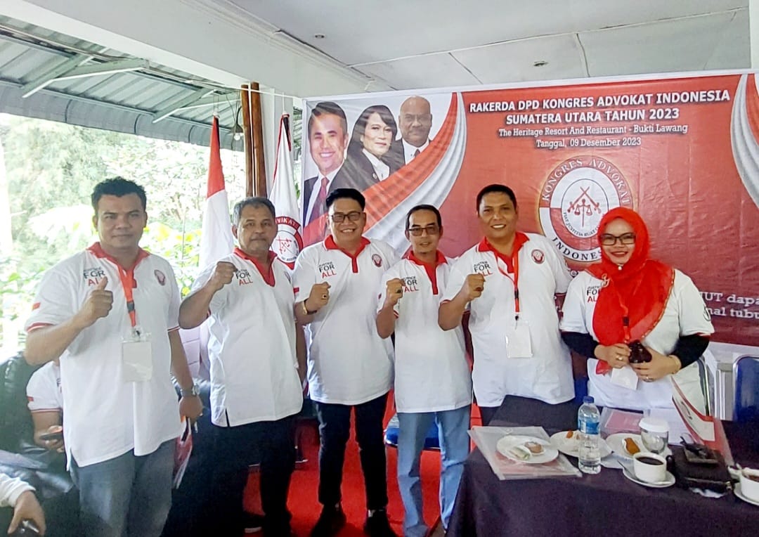 Kongres Advokat Indonesia Sumut Menggelar Rakerda, Ini Pendapat dari Ketua Matjon Sinaga SH M.Hum