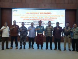 Wadan Puspomal Silaturahmi Dengan Forkopimda Asahan Dan Alumni SMA Simpang Empat