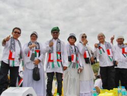 Ribuan Umat Islam Ikuti Aksi Sumut Bela Palestina