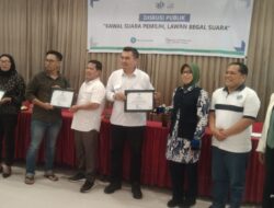 JADI Sumut Gelar Diskusi Publik Bahas Pengawasan Pemilu