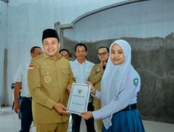 Kunjungi SMA Negeri 1 Sei Suka, Bupati Batu Bara Apresiasi Raissya Chasandi