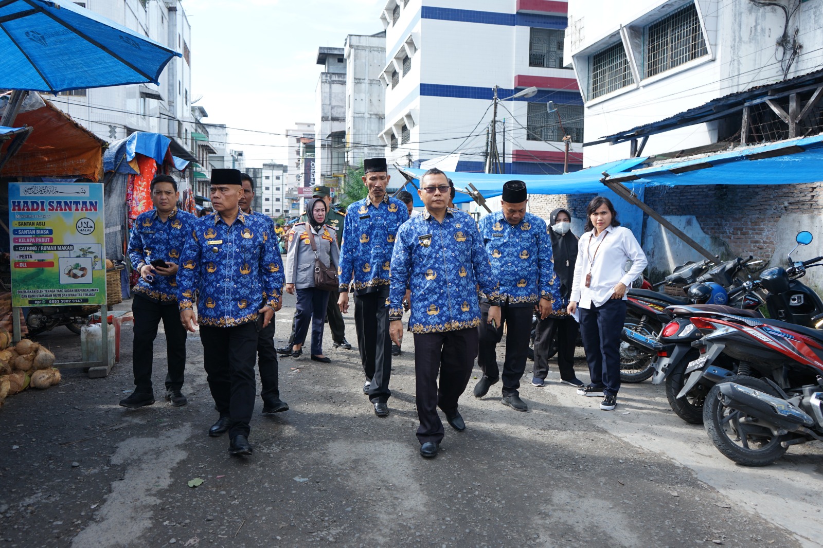 Jelang Nataru, Bupati Asahan Pantau Ketersediaan Dan Harga Sembako Di Pasar