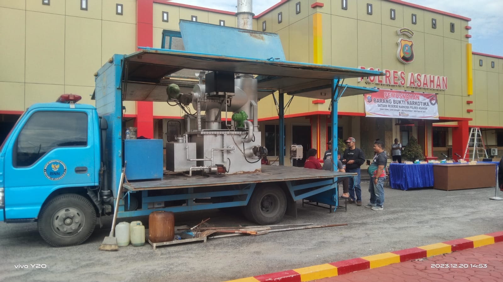 Polres Asahan Musnahkan Sabu Senilai Rp57 Miliar