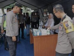 Kapolres Asahan Cek Kesiapan Posyan Nataru