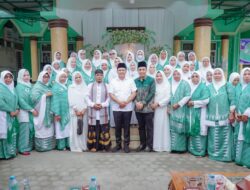 Bupati Zahir Hadiri Pelantikan Pengurus Ranting Muslimat Al Washliyah Simpang Gambus
