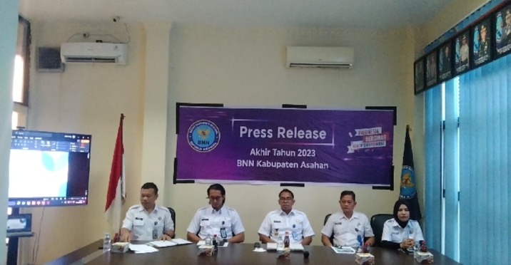 BNNK Asahan Rehabilitasi 236 Korban Penyalahgunaan Narkotika