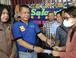 Rayakan HUT Ke-7, Pewarta.co Berbagi 650 Paket Sembako