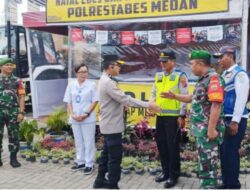 Kapolrestabes Medan Sidak Dan Cek Pos Pam XV Park Zoo Pancur Batu