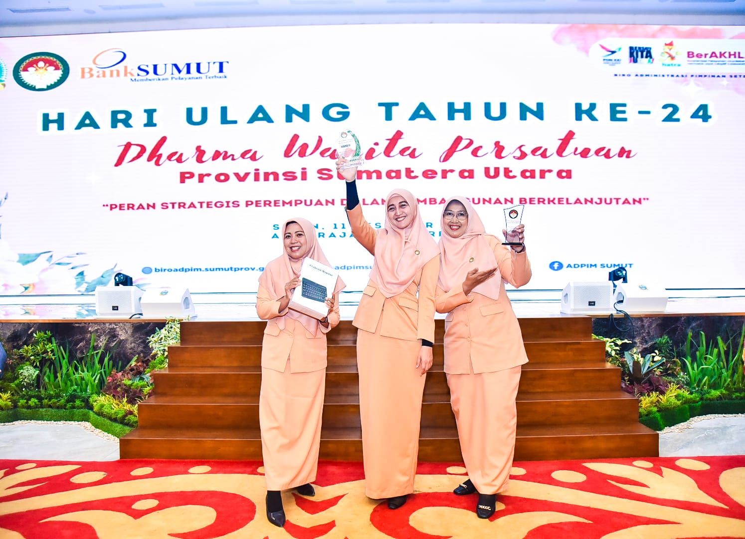 Batu Bara Juara II Lomba e-Reporting HUT Ke-24 DWP Sumut