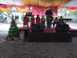 SMKN 1 Teluk Mengkudu Gelar Perayaan Natal Bersama