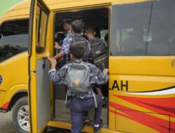 Kehadiran Bus Sekolah Gratis Pemko Medan Ringankan Biaya Pendidikan Anak