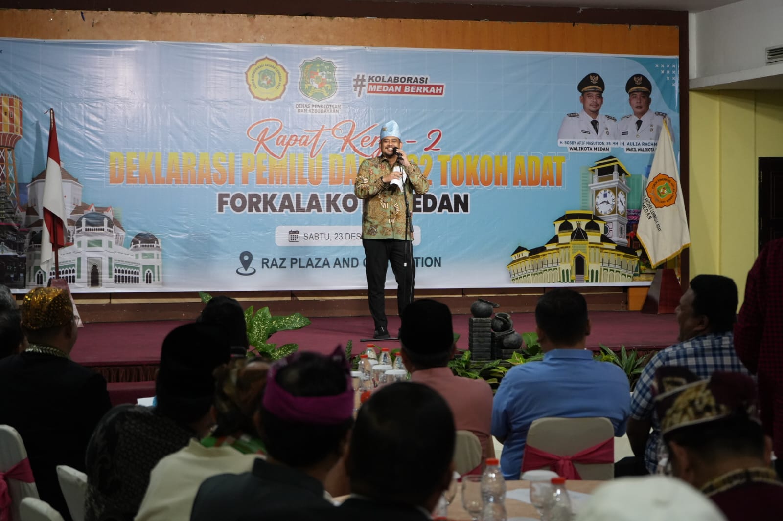 Wali Kota Medan Dinobatkan Sebagai Tokoh Peduli Budaya