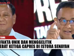 4 Fakta Unik dan Menggelitik Debat Ketiga Capres di Istoran Senayan