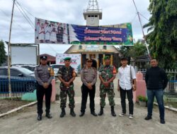 Tingkatkan Pengamanan Tahun Baru, Polsek Sei Kepayang Gandeng Kodim 0208 Asahan