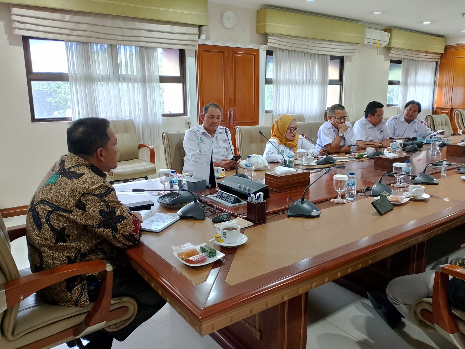SMSI Tangerang Audiensi Ke Pj Wali Kota