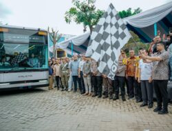 Wali Kota Medan Luncurkan Bus Listrik Gratis