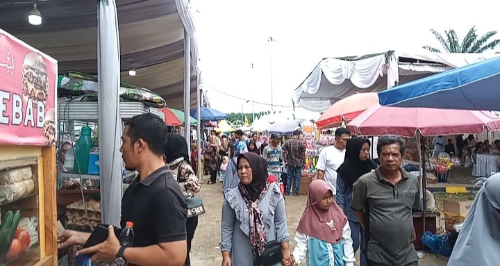 Perayaan HUT Ke-20 Sergai Ramai Pengunjung, Omzet Pedagang Meningkat