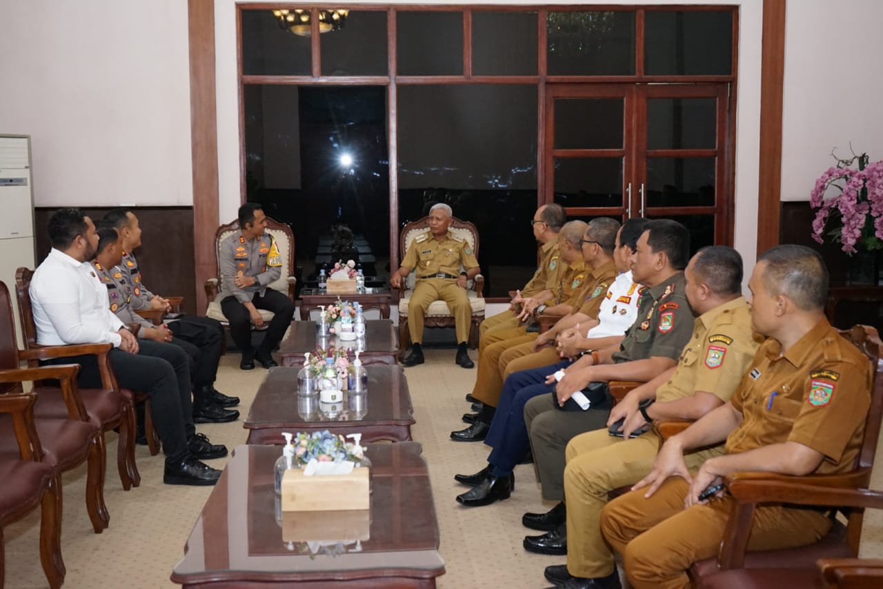 Kapolres Asahan Audiensi Ke Bupati