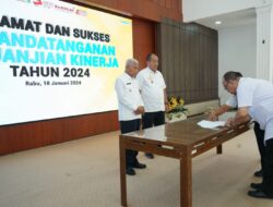 Bupati Asahan Teken Perjanjian Kinerja 2024