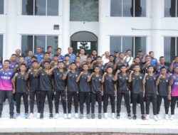 Ikuti Piala Soeratin, Tim Sepak Bola SSB Mezzaluna Dilepas Kapolres Asahan