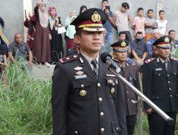 Waka Polres Asahan Pimpin Upacara Pemakaman Aiptu Muhammad Ishak Rambe