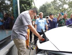Wali Kota Medan Luncurkan EV Charging Station di Hotel Le Polonia