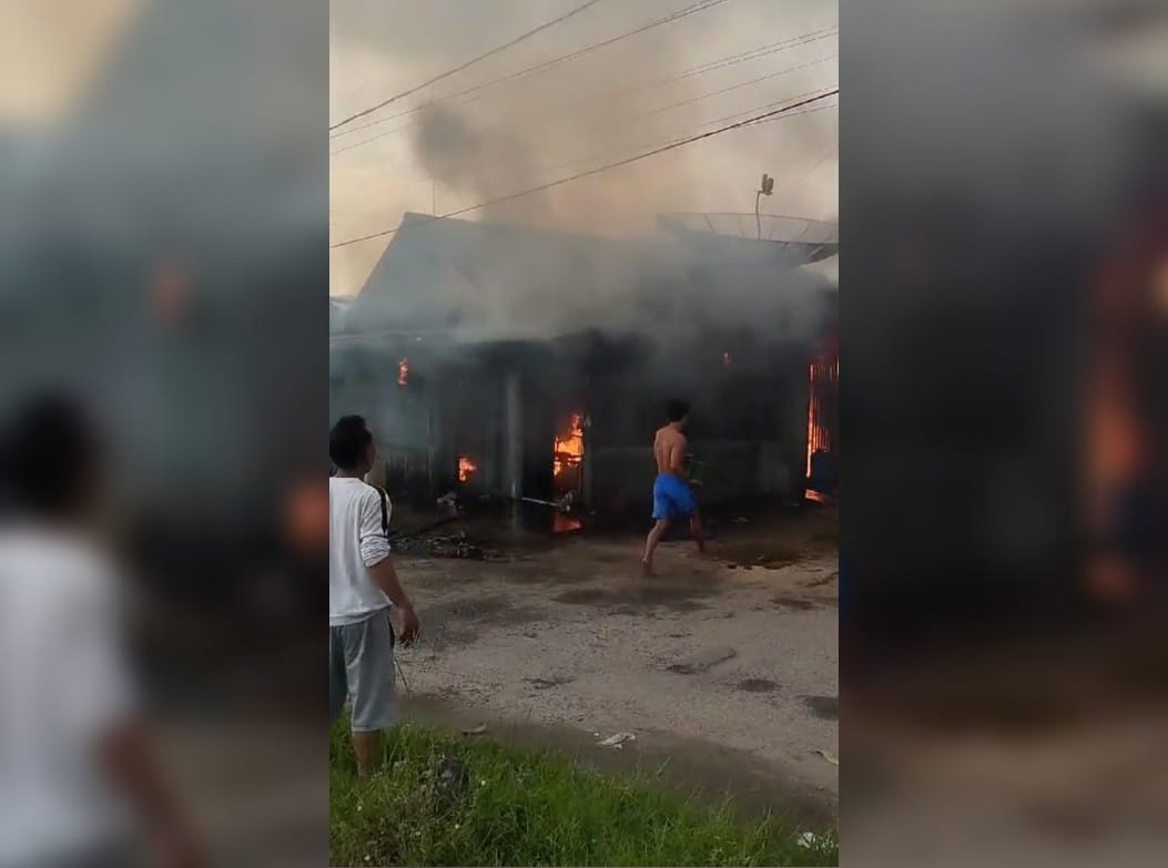 Satu Unit Rumah Di Kisaran Terbakar