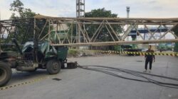 Polisi Selidiki Robohnya Tiang Derek Terminal Non-Peti Kemas Tanjung Priok