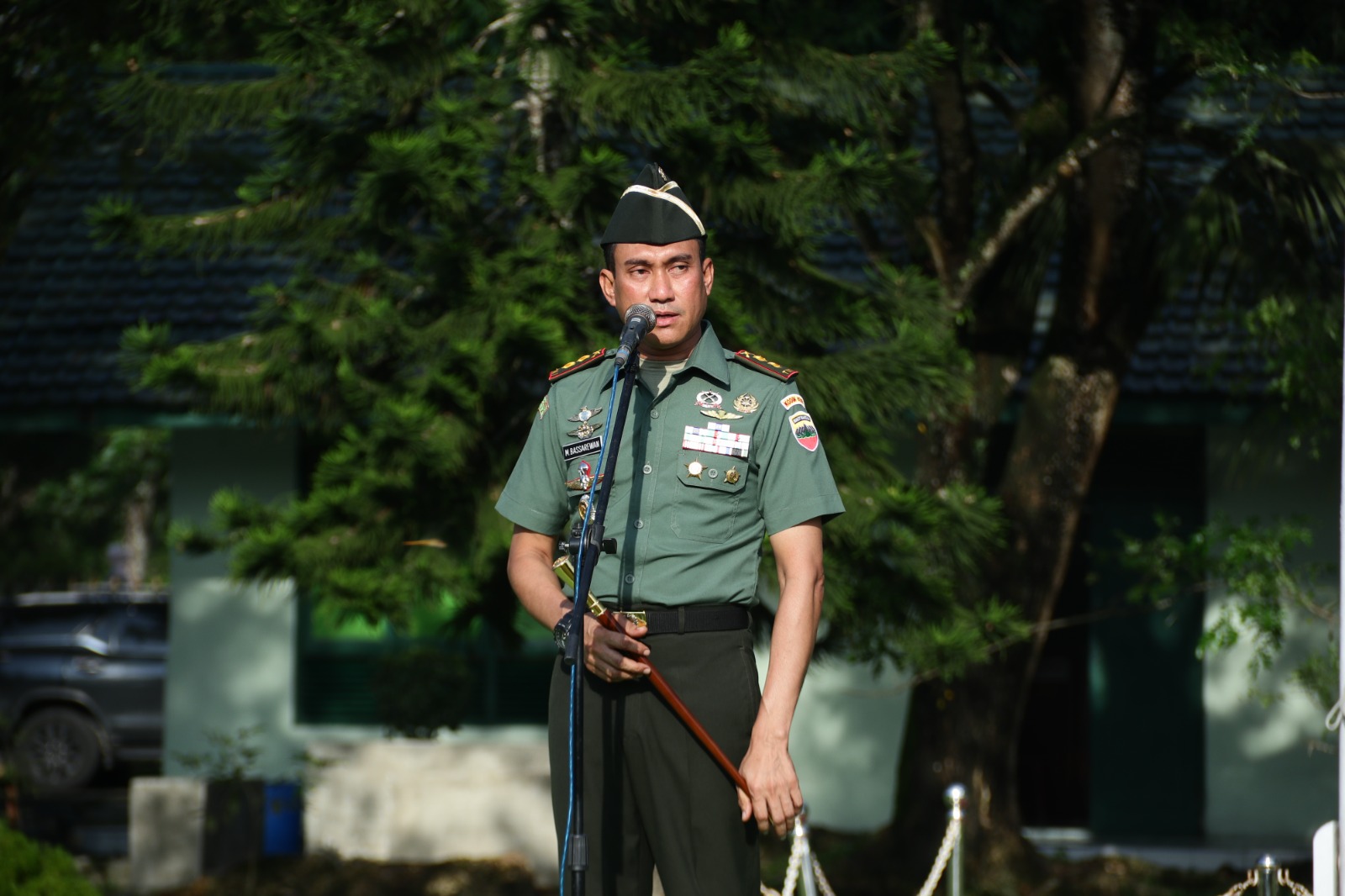 Dandim 0208/AS Bantah Oknum TNI Beking Judi Game Zone