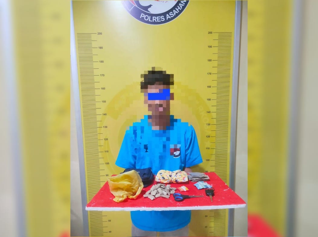 Polisi Amankan Terduga Pengedar Ganja