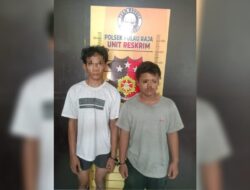 Polsek Pulau Raja Amankan 2 Terduga Pencuri Sepeda Motor