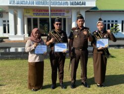 Kejari Sergai Laksanakan Apel Integritas Pembangunan ZI