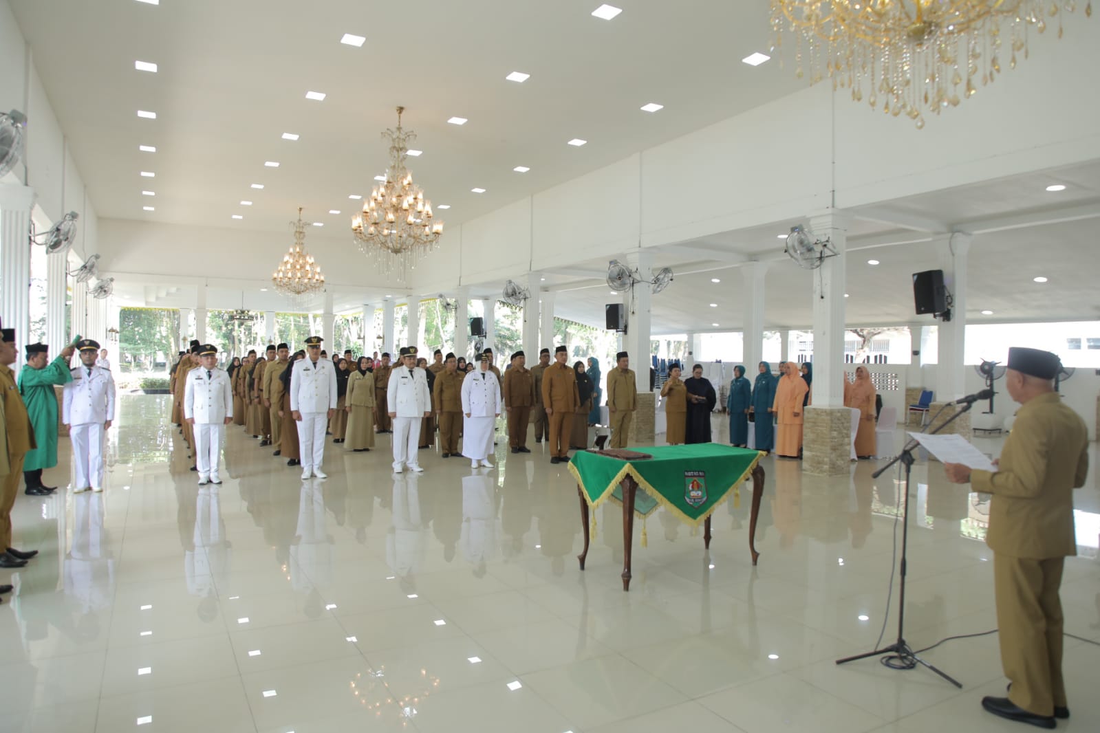 Bupati Asahan Lantik 48 Pejabat