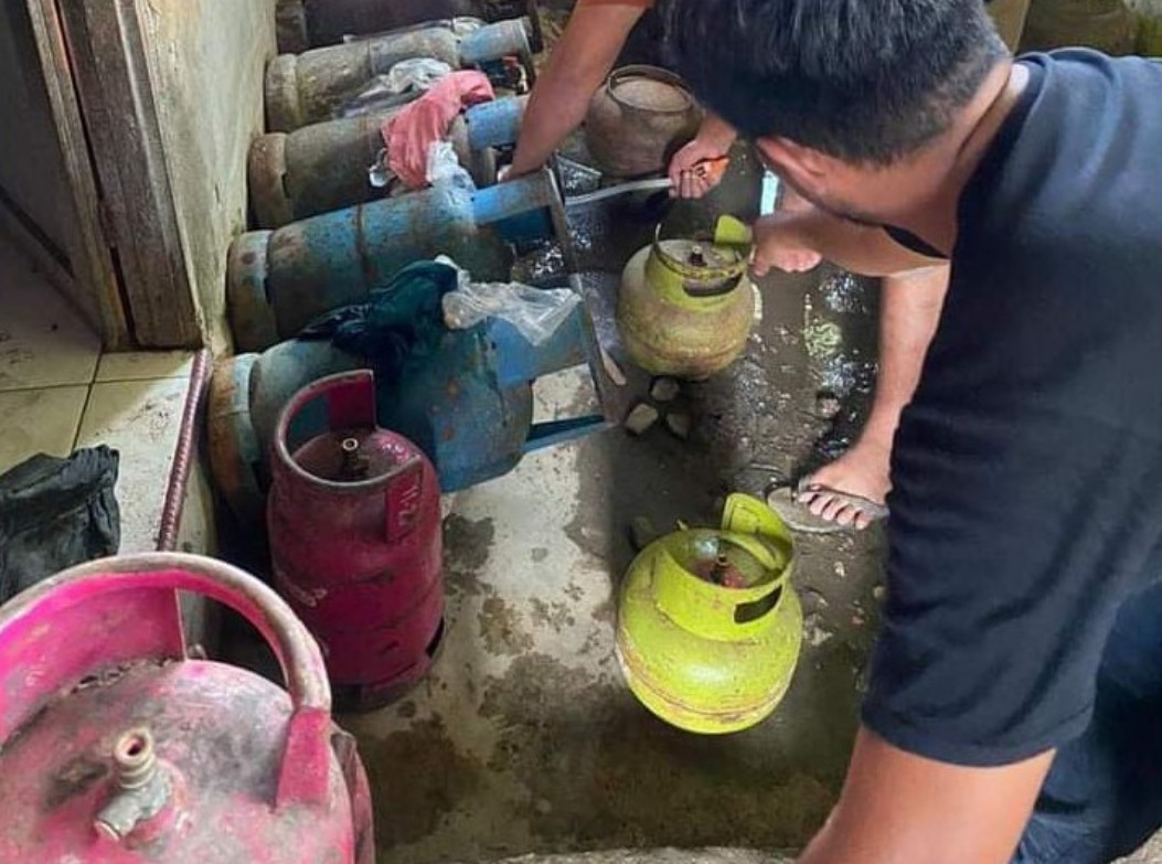 Lagi, Gas Elpiji Subsidi dioplos, Polda Sumut Tangkap 2 Pelaku
