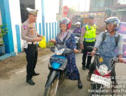 Polres Batu Bara Lakukan Sosialisasi dan Edukasi Tiblantas