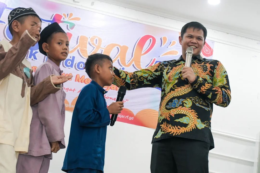 Wabup Adlin Tutup Festival Anak Indonesia se-Kabupaten Sergai