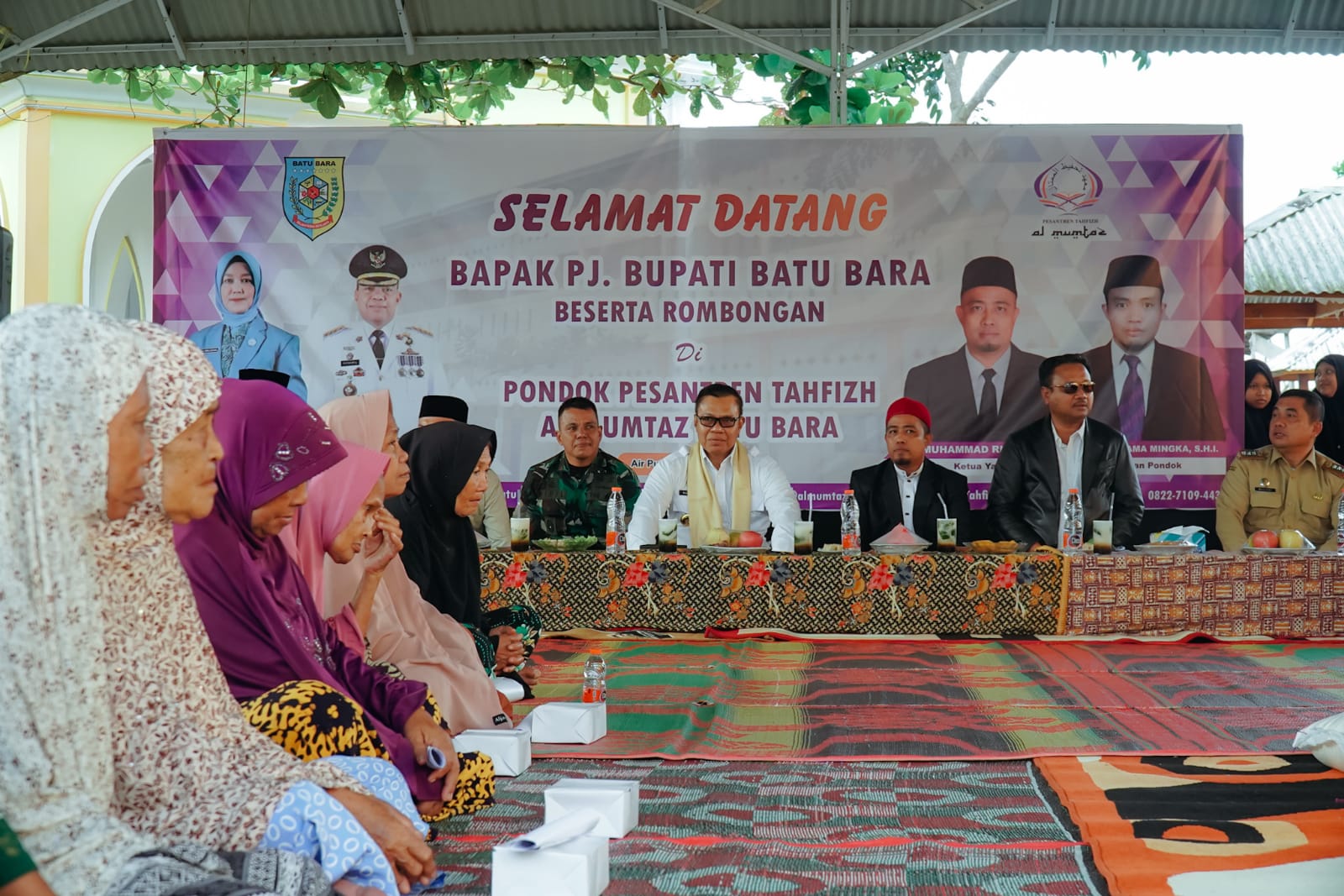 Pj Bupati Batu Bara Kunjungi Lima Pondok Pesantren 