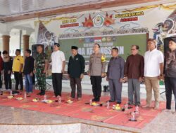 Polres dan BEM Nusantara Asahan Laksanakan Doa Kebangsaan Menuju Pesta Demokrasi 2024