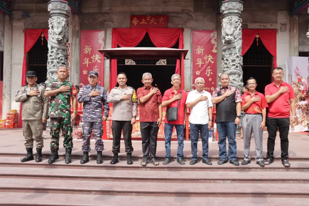 Pengamanan Imlek: Polres Asahan Pantau Sejumlah Vihara