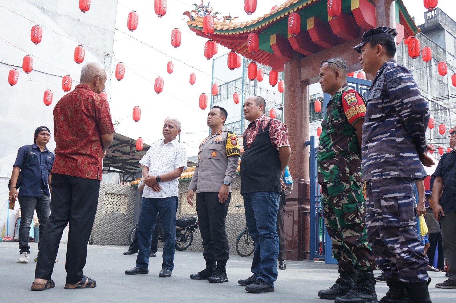 Imlek 2575, Bupati dan Unsur Forkopimda Asahan Kunjungi Vihara 
