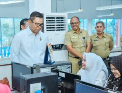 Pj Bupati Batu Bara Kunjungi Disdukcapil 