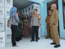 Bupati dan Forkopimda Asahan Tinjau Pendistribusian Logistik Pemilu 2024