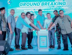 Wali Kota Medan Lakukan Ground Breaking Pembangunan SJUT Sektor Telekomunikasi