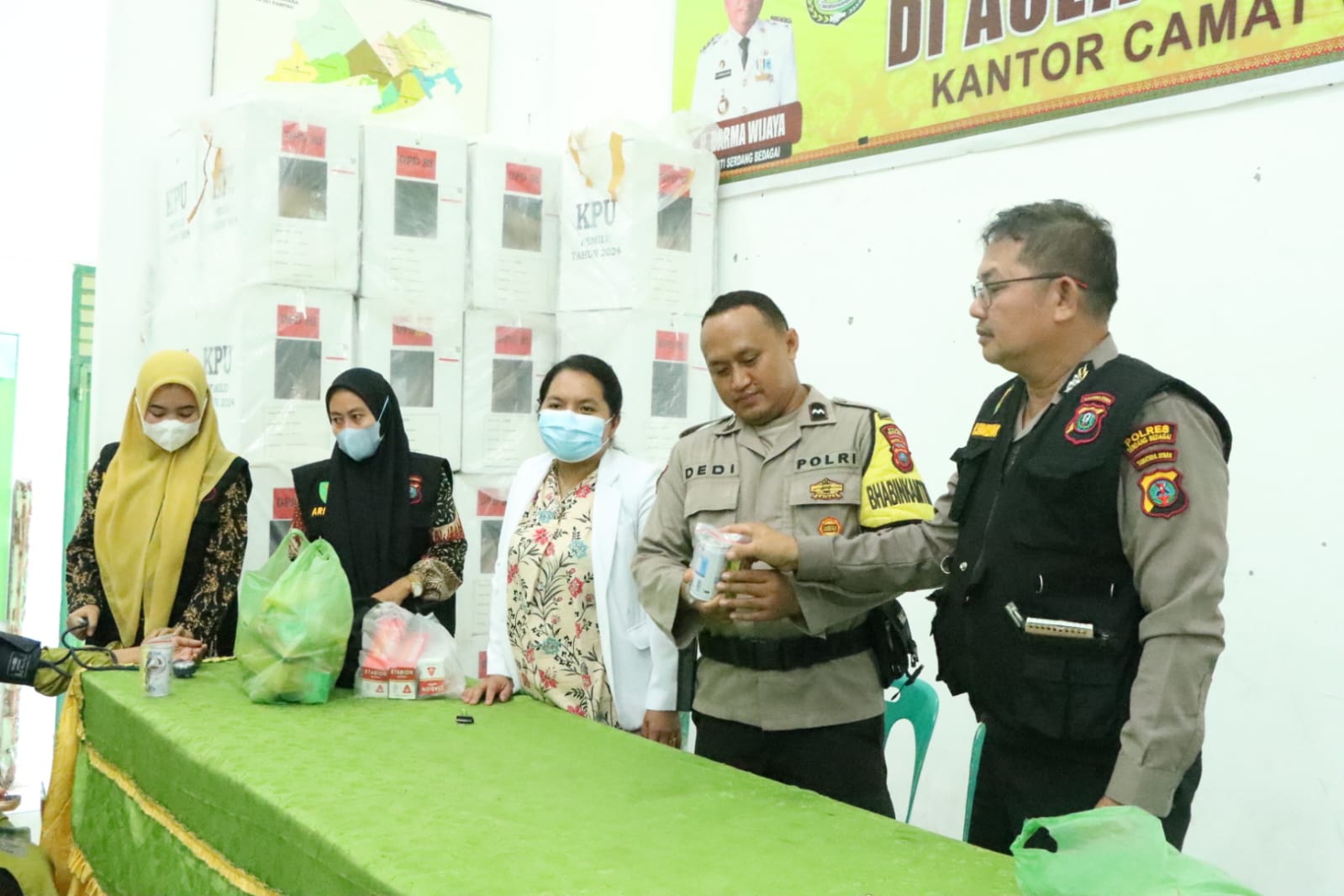 Polres Sergai Cek Kesehatan Personel dan PPK